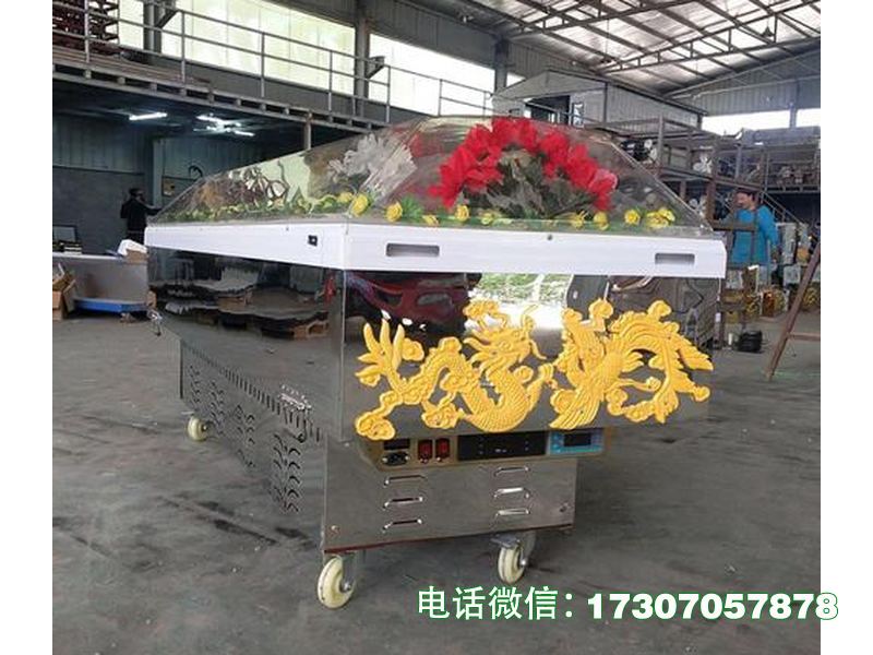 青县告别厅水晶棺