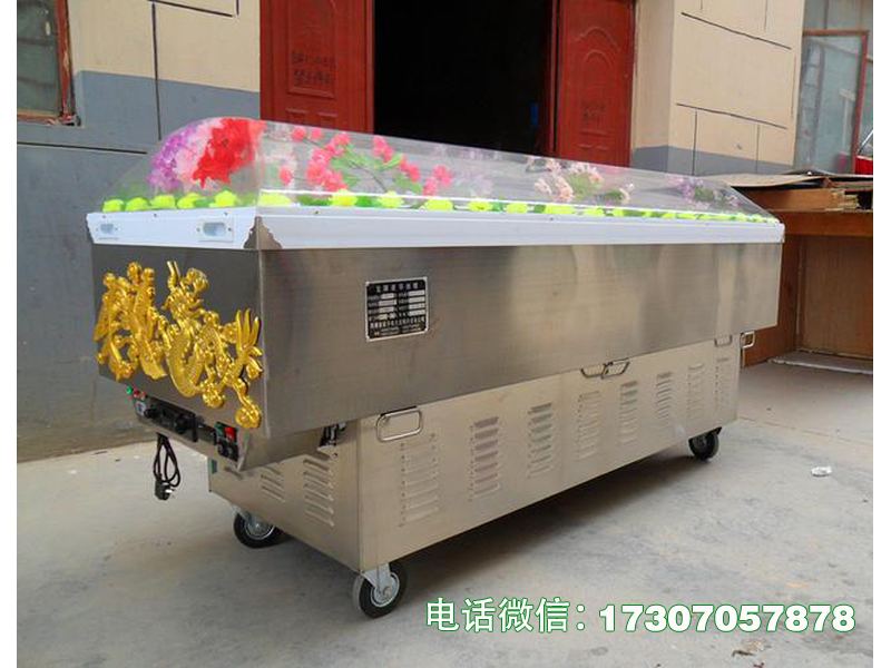 磁县告别厅遗体冰棺