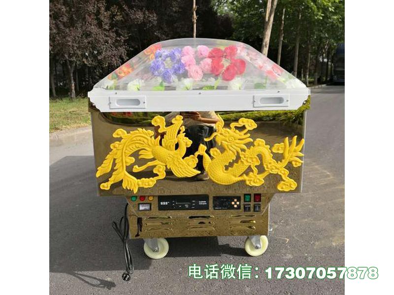 巨鹿火葬场瞻仰冰棺