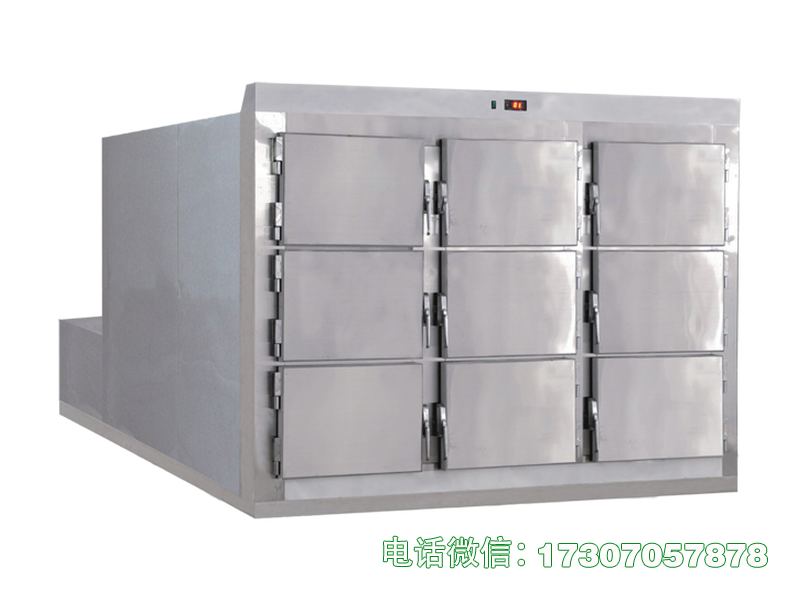遵化火葬场冷冻尸体柜
