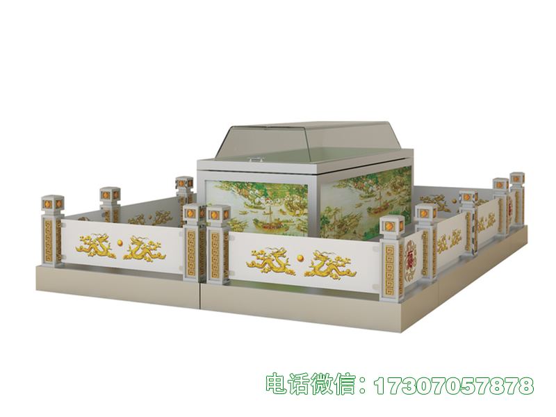 磁县殡葬水晶棺告别台