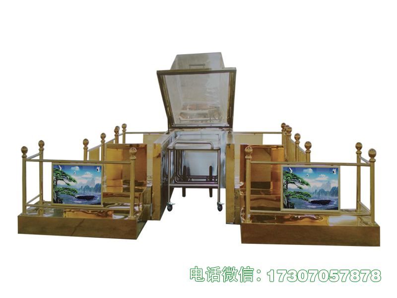 迁安钛金遗体告别台